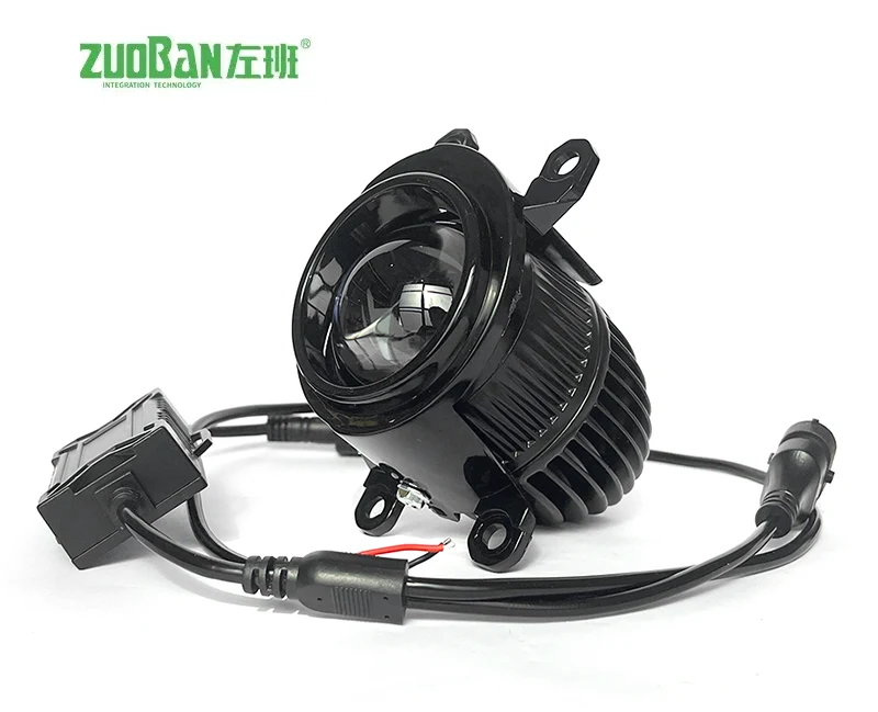 2-palcová čočka s vysokou jazdou LED LED bi-xenon 3-barevná mlhová světla