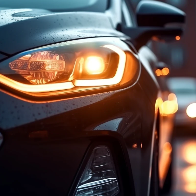 Přechod z halogenových lamp na LED světlomety.